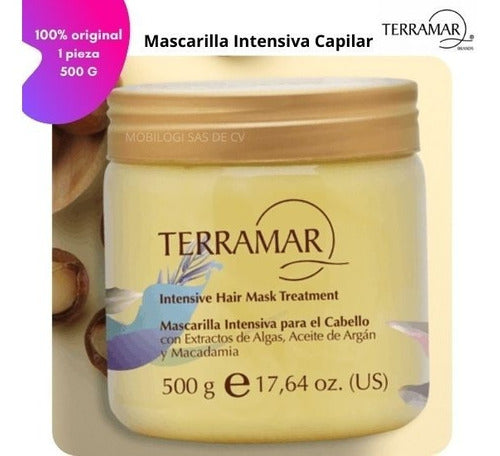 Mascarilla Intensiva Capilar Terramar Jumbo 500g Edición Lim