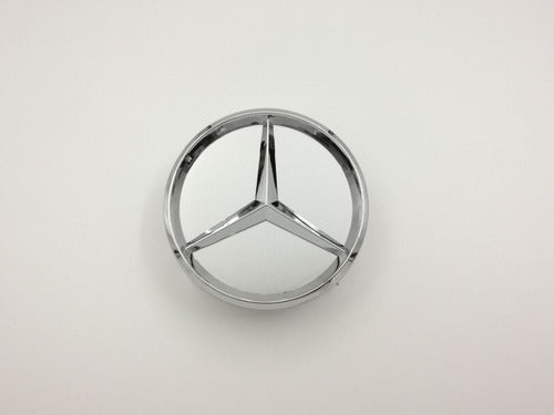 4 Tapas Centro De Rin Mercedes Benz 60mm Color Plata