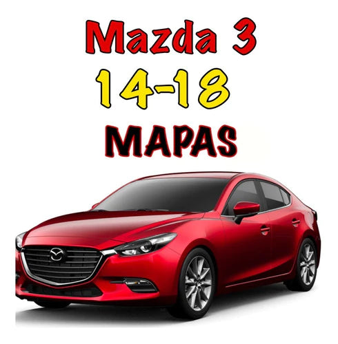 Tarjeta De Navegación Mazda 3 2014-2018 Ultima Actualización