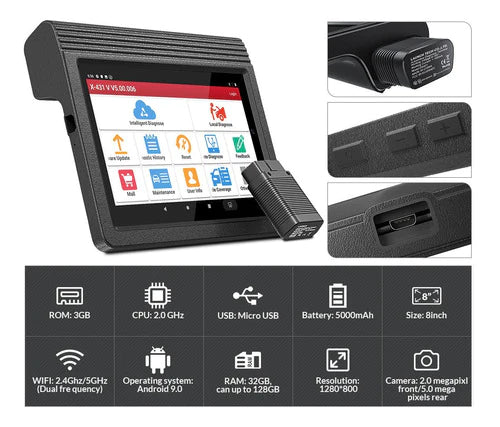 Launch X431 V Tablet Escáner De Diagnóstico Wifi/bluetooth