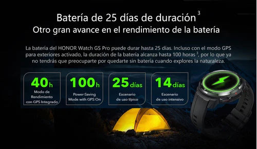 Honor Watch Gs Pro Gps Incorporado Monitor De Spo2