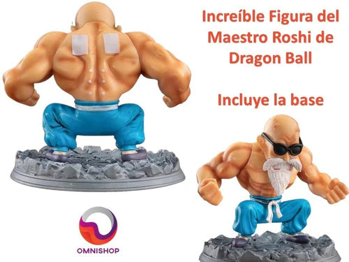Maestro Roshi Figura Dragon Ball Musculoso