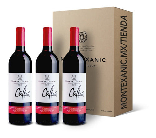 Monte Xanic Calixa Cabernet Syrah Vino Tinto (3 Botellas)