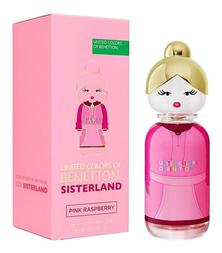 Benetton Sisterland Pink Raspberry Eau De Toilette 80 ml Para  Mujer