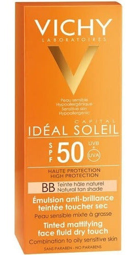 Vichy Bloqueador Ideal Soleil Spf 50 Toque Seco Color 50ml