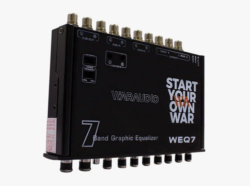 Ecualizador War Audio Weq7 Silver S/n Ratio 100db