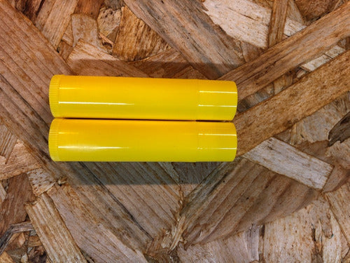 Tubo Para Balsamo Labial 5ml Amarillo Con Tapa Amarill 10 Pz