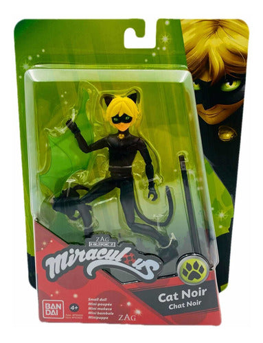 Muñeca Miraculous Marinette Cat Noir Bandai Ladybug