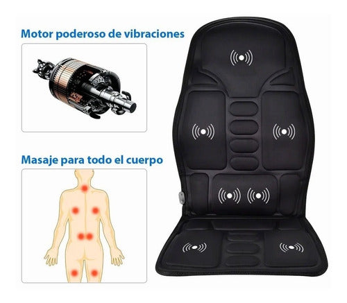8 Modes Of Car Massage Cushion Adjustable