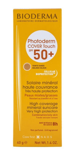 Photoderm Cover Touch Tono Dorado Spf 50+  40ml Bioderma