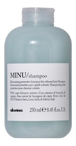 Shampoo Cuidado Del Color Minu Davines 250 Ml