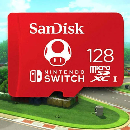 Memoria Micro Sd 128gb Sandisk Nintendo Switch Oficial