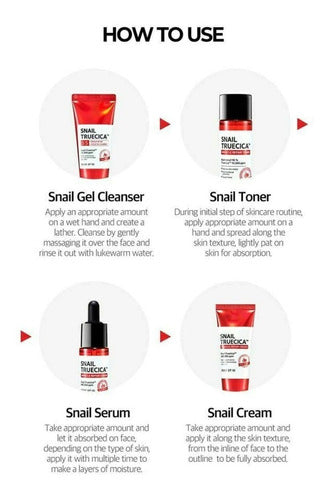 Some By Mi Snail Truecica Miracle Repair Kit Baba De Caracol