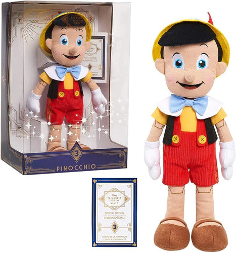 Disney Peluche Pinocho Disney Treasures 38 Cm 2021