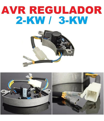 Avr Regulador De Voltaje Generador-planta De Luz 2kw-3kw Pd