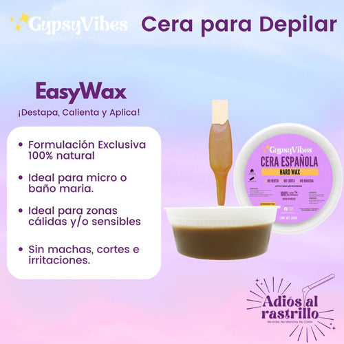 Cera Española Gypsyvibes - Easywax Para Micro Clorofila