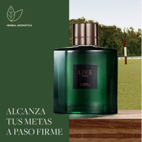 Perfume Live Polo / Herbal Aromático / 100 Ml / Lbel