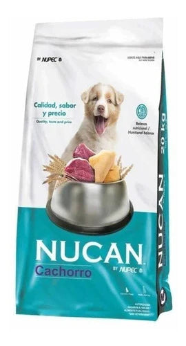 Alimento Nucan Perro Cachorro Sabor Mix En Bolsa De 20kg