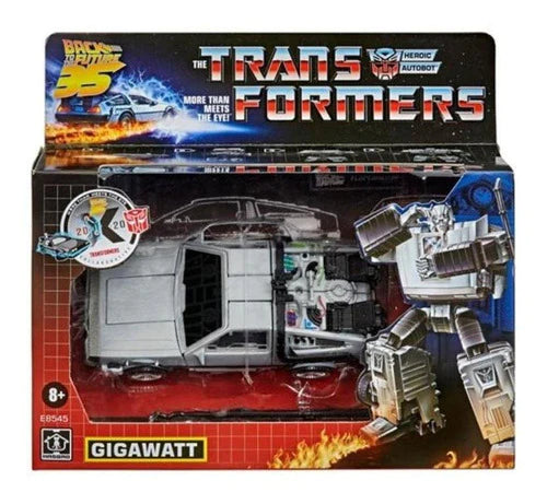 Delorean Gigawatt Transformers Back To The Future Mash-up