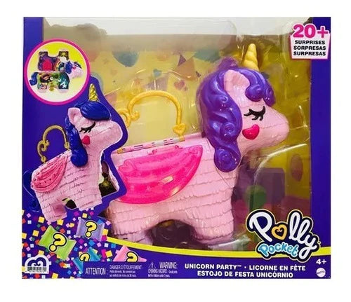Polly Pocket Piñata De Fiesta Unicornio