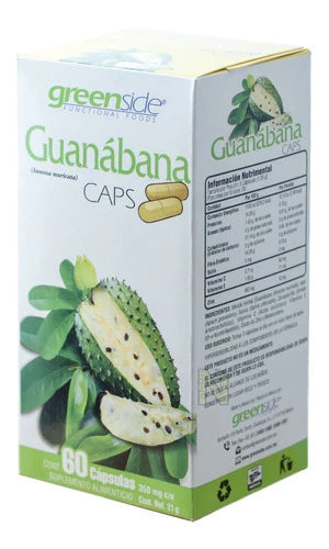 (3 Pzas) Guanabana (60 Caps) Greenside