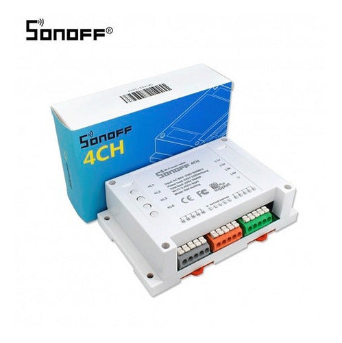 Sonoff 4ch Switch Inteligente Wifi Domotica Inalambrico