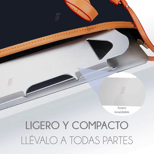 Base Soporte Laptop Macbook Pro Air iPad Aluminio Plegable