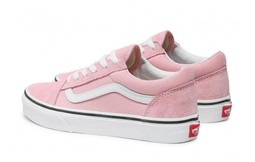 Vans Old Skool Rosa Powder Pink Tenis Mujer Urbanos Skate