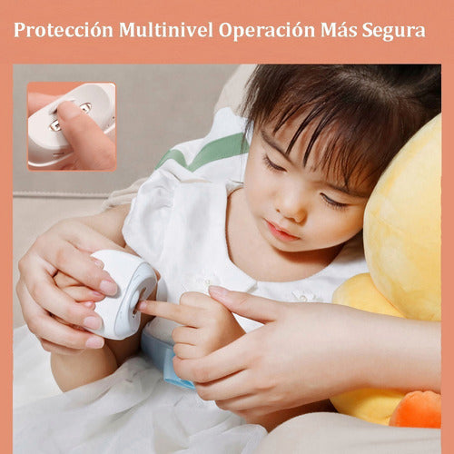 Cortaúñas Seemagic Smnc01 Eléctrico Para Bebé Y Adultos
