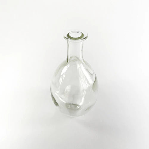 Botella De Cristal Mod. Gota 300 Ml Transparente 4 Piezas