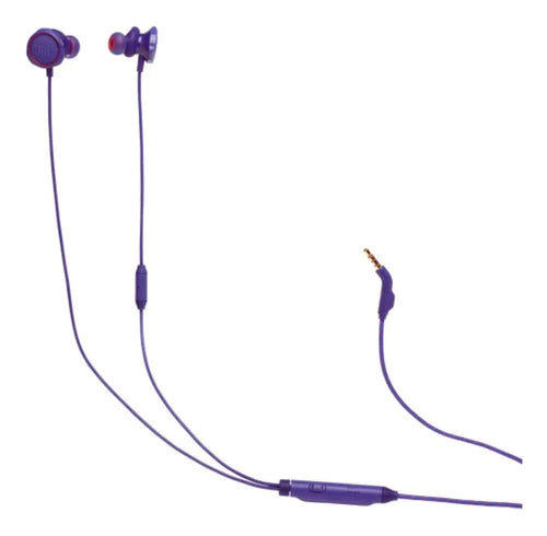 Audífonos In-ear Gamer Jbl Quantum 50 Purple