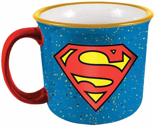 Taza De Ceramica Spoontiques Chica Dc Logo Superman