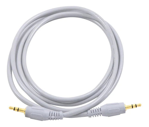 Cable De Audio 3.5mm A 3.5mm Auxiliar 1.5 Mts Uso Rudo Aux
