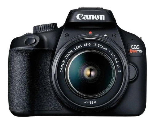 Canon Eos Rebel T100 18-55mm Is Ii Kit Dslr Color  Negro
