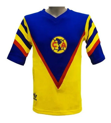 Jersey Retro Del Club América Aguilas Camisa 1982 Unisex