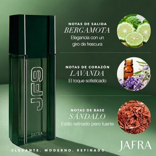 2 Jf9 Verde Jafra Para Hombre Rico Aroma + Envio Gratis