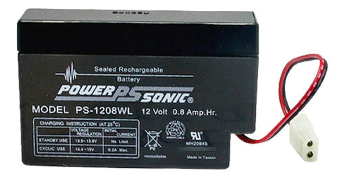 Baterias Recargable Powersonic Ps-1208 W 12v 0.8ah