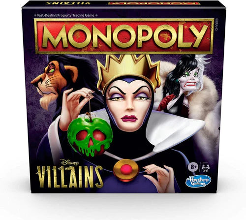 Harbo Juego De Mesa Monopoly Disney Villans