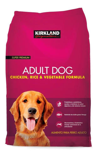 Alimento Para Perro Adulto Kirkland Pollo Y Arroz De 18.1 Kg