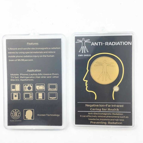 10 Escudo Adhesivos Anti Radiacion Celular Laptop iPhone