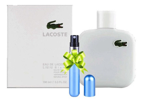 Perfume Lacoste Blanc L.12.12 Caballero 100 Ml Originales