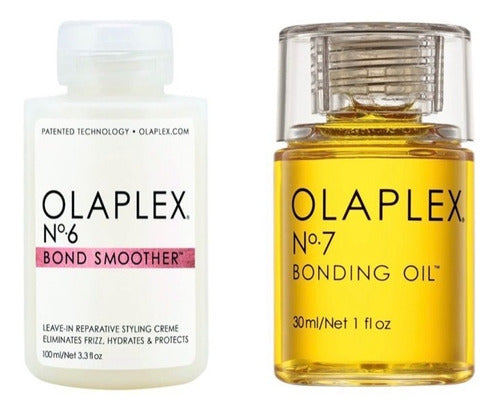 Olaplex No. 6 Y No. 7 Smoother Y Oil Pack