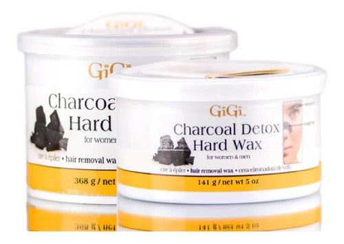 Gigi Charcoal Detox Hard Wax 5 Oz