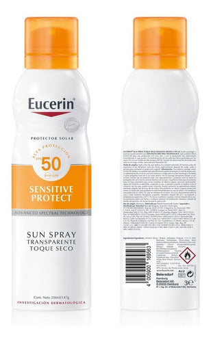 Eucerin Sensitive Protect Sun Spray 200ml
