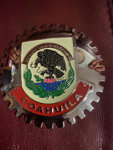 Emblema De Parrilla De Mexico Coahuila