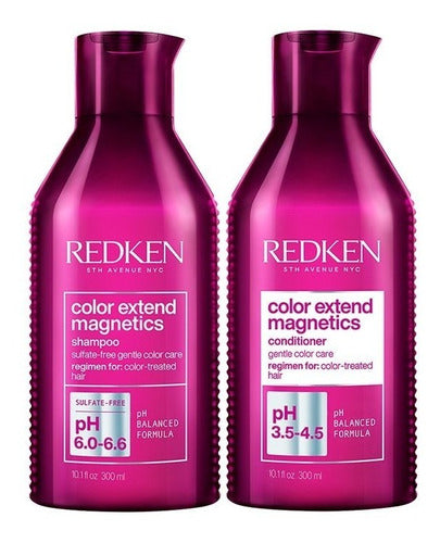 Color Extend Magnetics Redken Shampoo +acondicionador  300ml