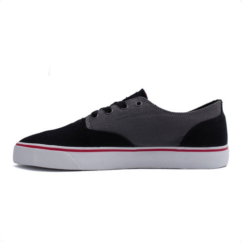 Tenis Dc Shoes Niños Flash 2 Tx Negro Skate Adys300417grf