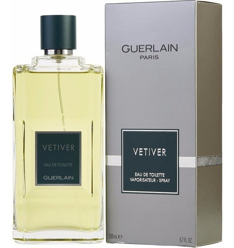 Perfume Vetiver Guerlain 200ml Caballero Original