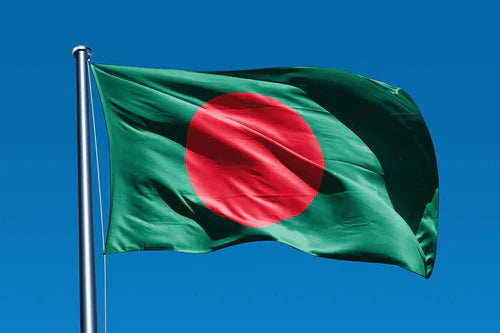 Bandera Bangladesh Medida Oficial 90cm X 150cm Envio Gratis