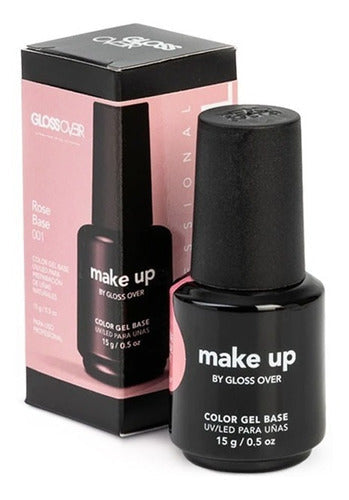 Base De Color Rosa Para Uñas Gloss Over Makeup Rose 001